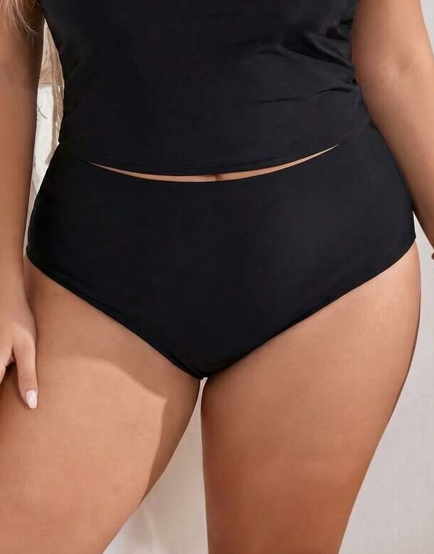 klasyczny czarny dół od bikini