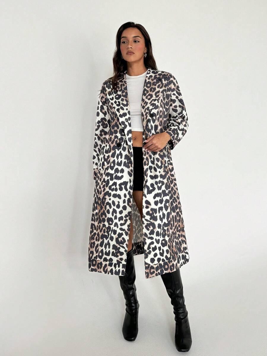 PŁASZCZ animal print