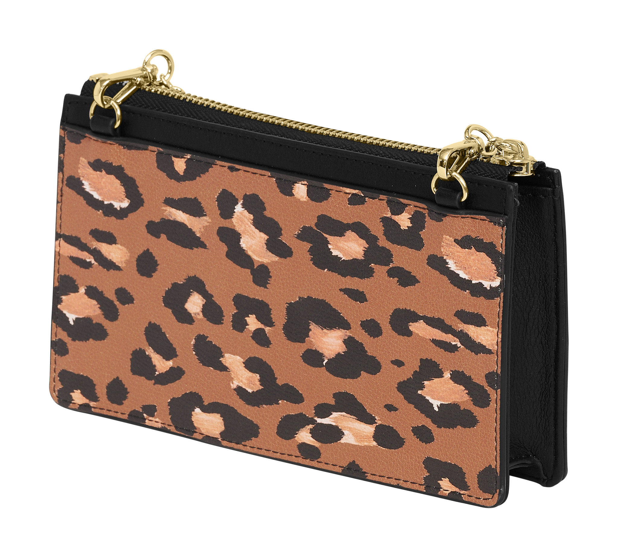 torebka zamek animal print logo