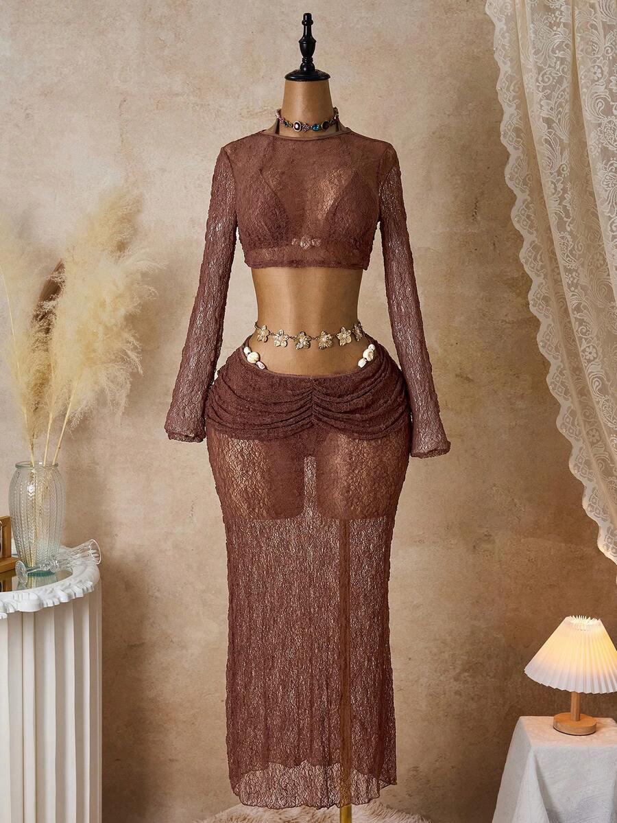 KOMPLET GÓRA OD BIKINI SPÓDNICA TOP
