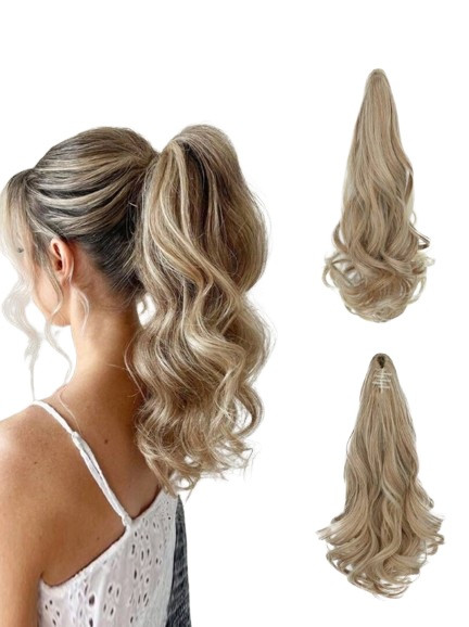 DOCZEPIANY KUCYK BLONDE