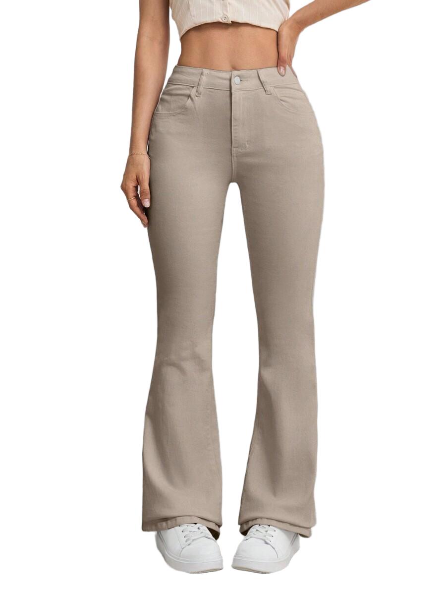 SPODNIE JEANSOWE FLARE