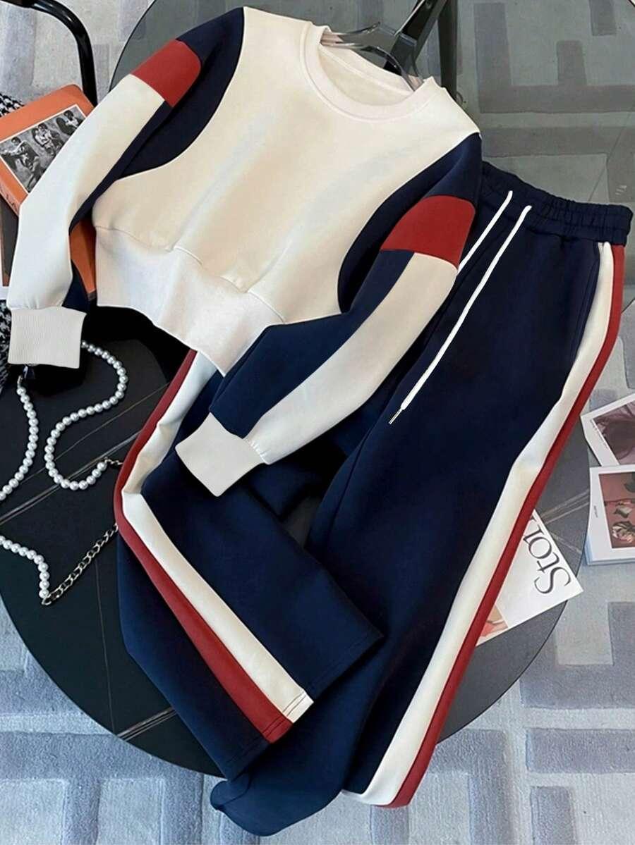 BLUZA SPODNIE DRESOWE KOMPLET
