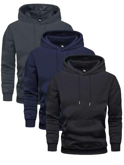 bluza z kapturem 3-pack