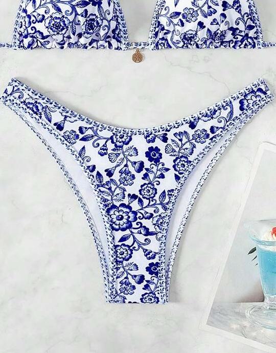 dół od bikini  print