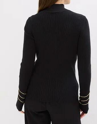 SWETER Z CIENKIEJ DZIANINY 