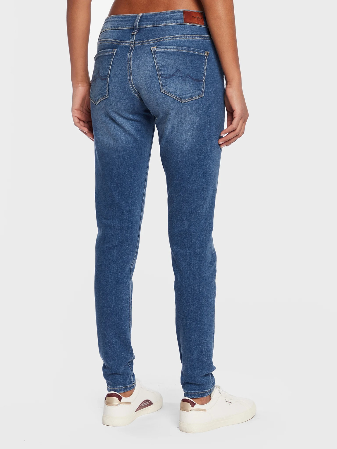 SPODNIE RURKI JEANS