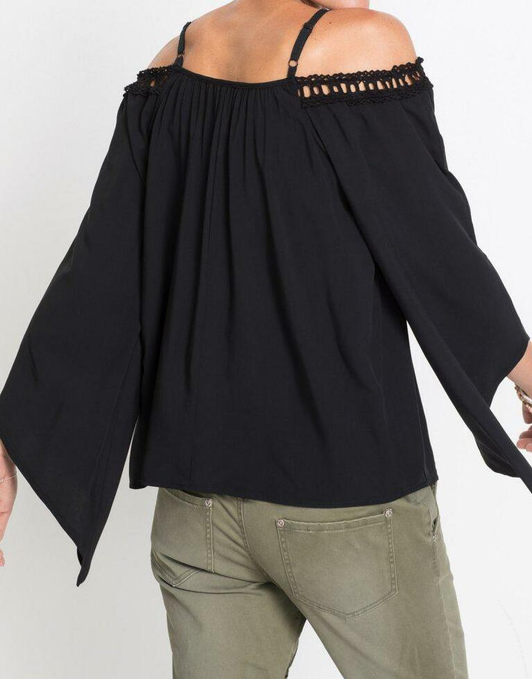 BLUZA Z KORONKĄ