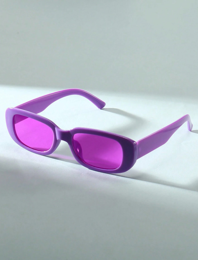 FIOLETOWE OKULARY PRZECIWSŁONECZNE 