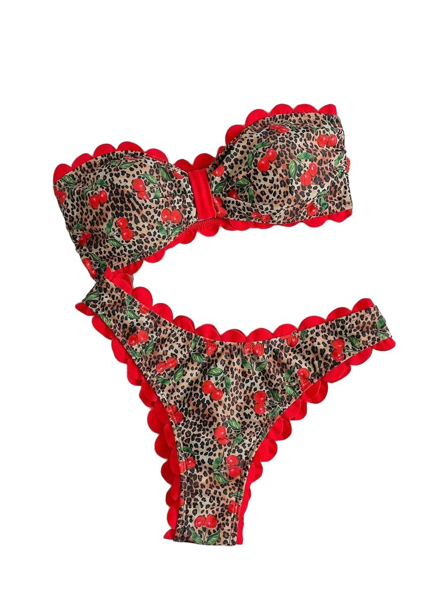 DWUCZĘŚCIOWY KOMPLET BIKINI MIX WZORÓW