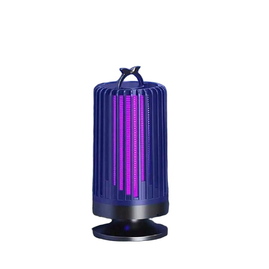 FIOLETOWA LAMPA KEMPINGOWA