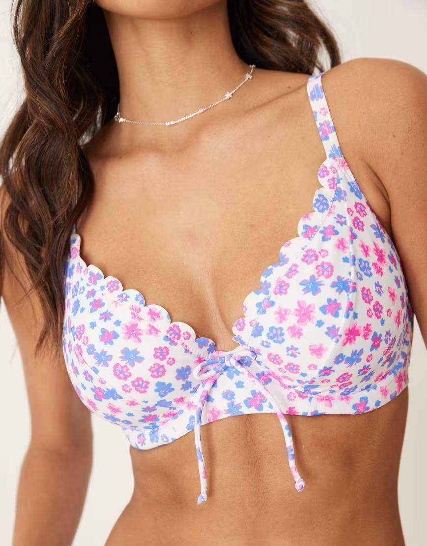 GÓRA OD BIKINI KWIATY