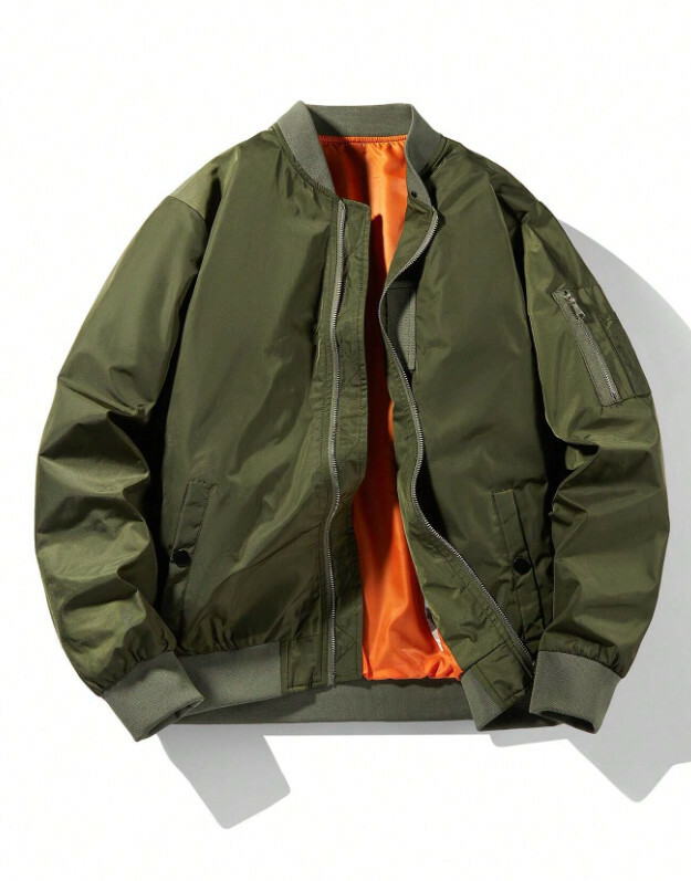 ZIELONA KURTKA BOMBER 