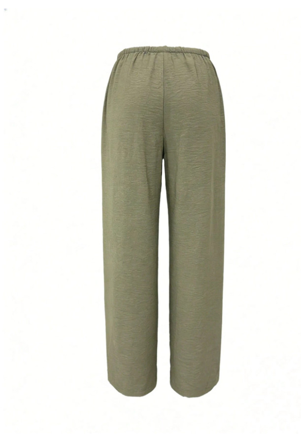 ZIELONE SPODNIE CASUAL 
