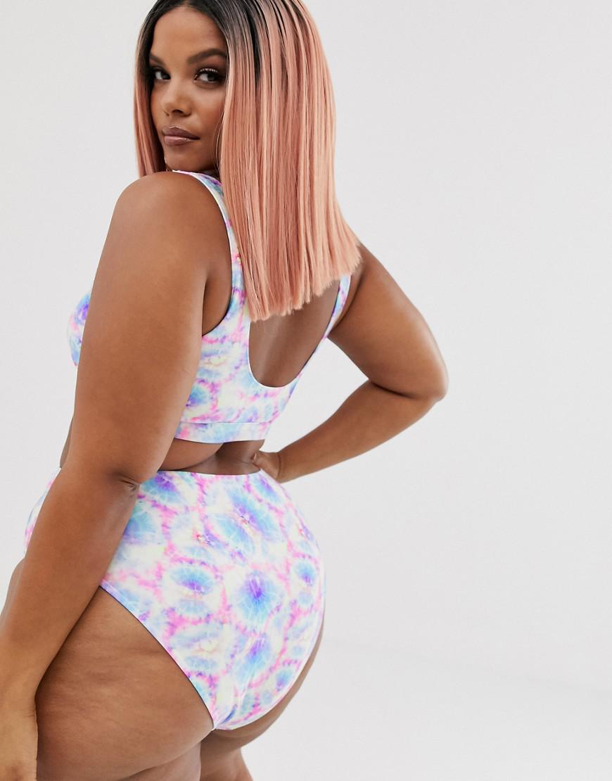 kolorowy dół od bikini