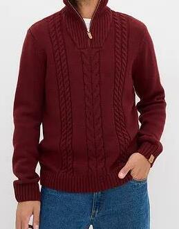 SWETER MĘSKI PLUS SIZE GOLF 