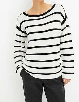 SWETER W PASKI OVERSIZE