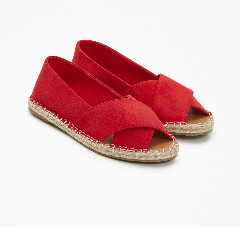 ESPADRYLE Z ODKRYTYMI PALCAMI