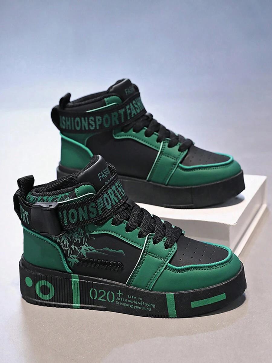 ZIELONE BUTY SPORTOWE
