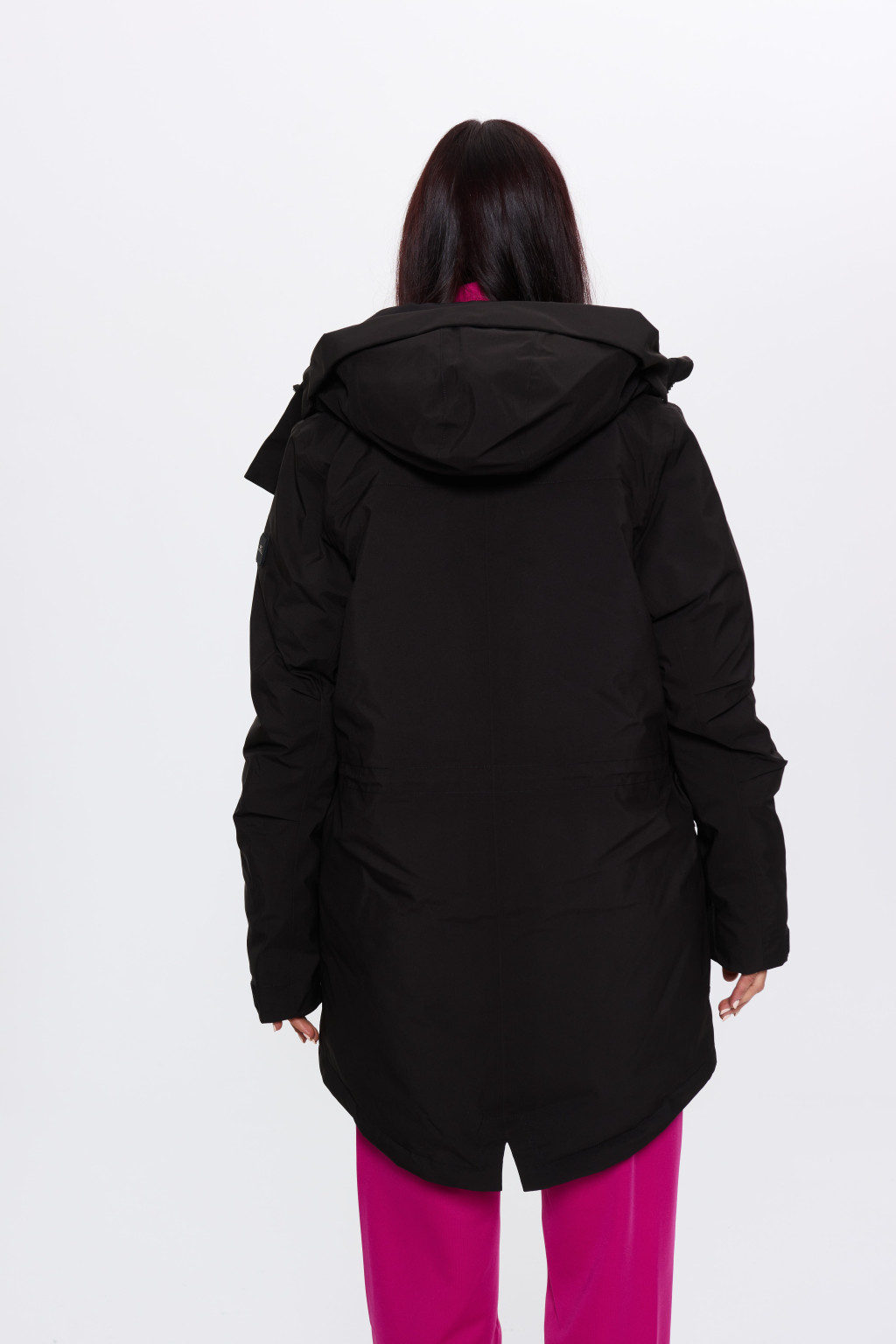 CZARNA KURTKA PARKA 1500016-19010