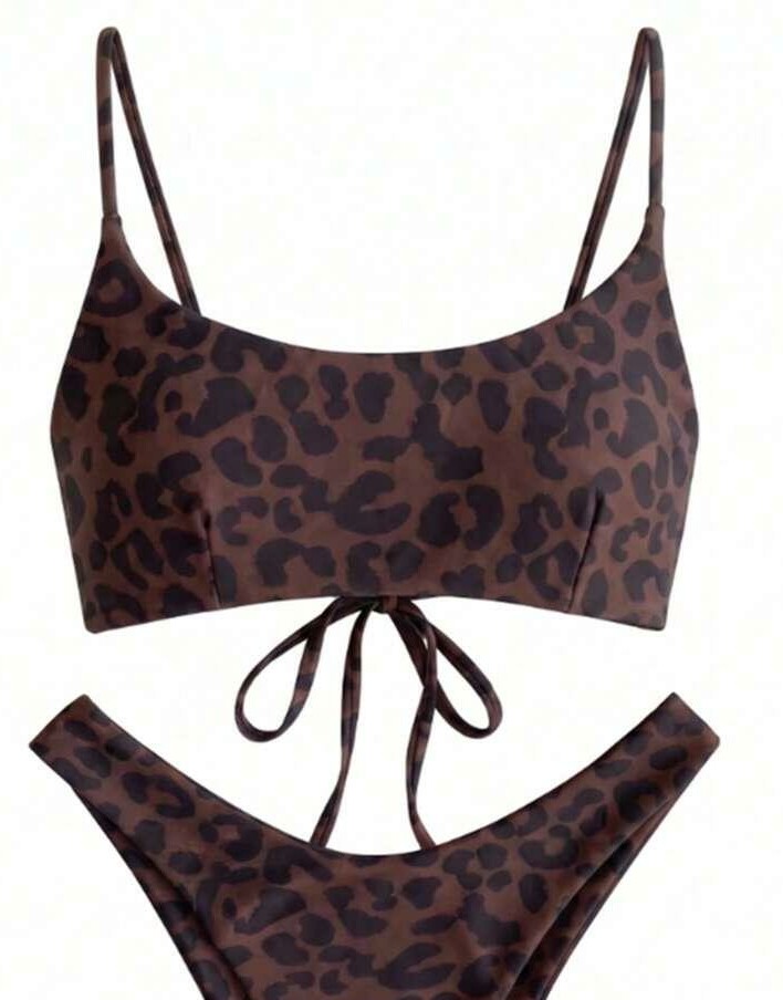 GÓRA OD BIKINI ANIMAL PRINT