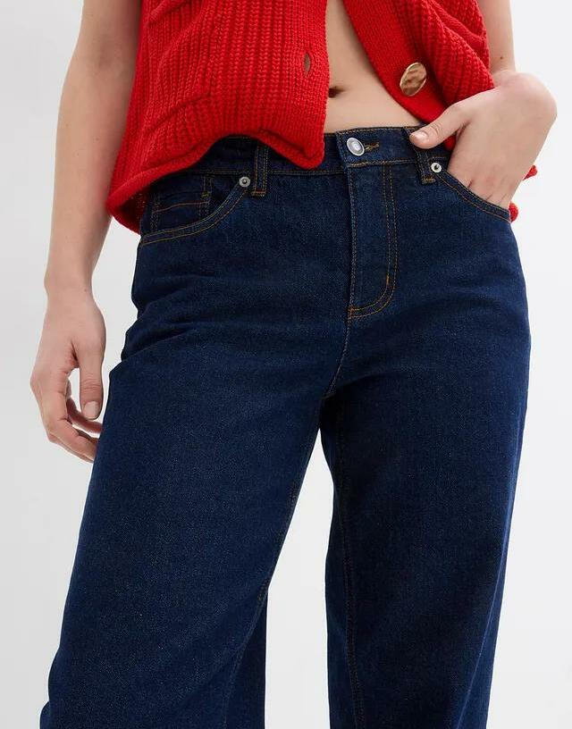 PROSTE JEANSY DAMSKIE