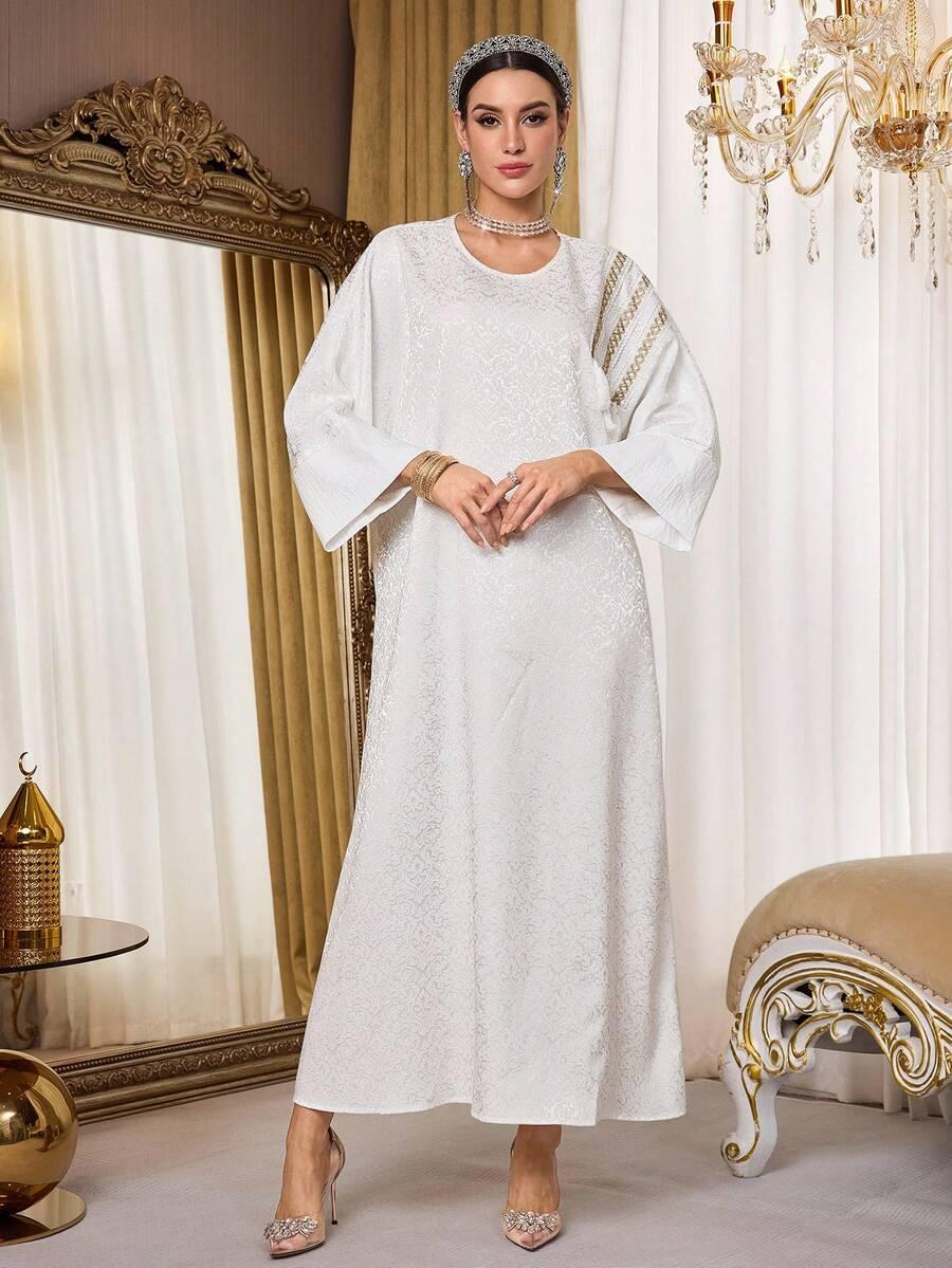 biała maxi sukienka