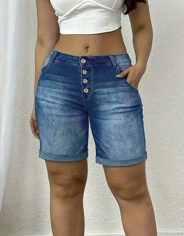 KRÓTKIE SPODENKI JEANS