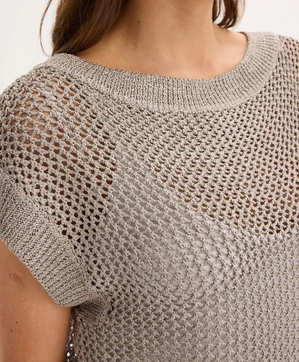 SWETER AŻUROWY DAMSKI