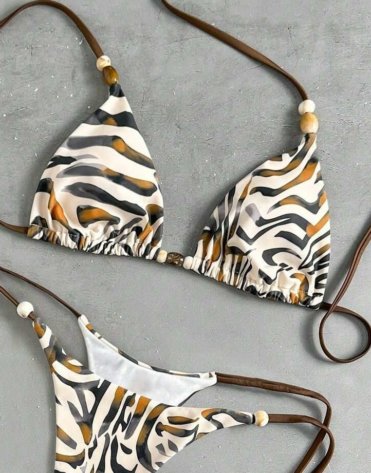 GÓRA OD BIKINI ANIMAL PRINT