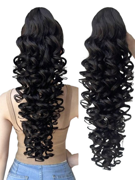 WŁOSY PASMO CIEMNY BRĄZ 