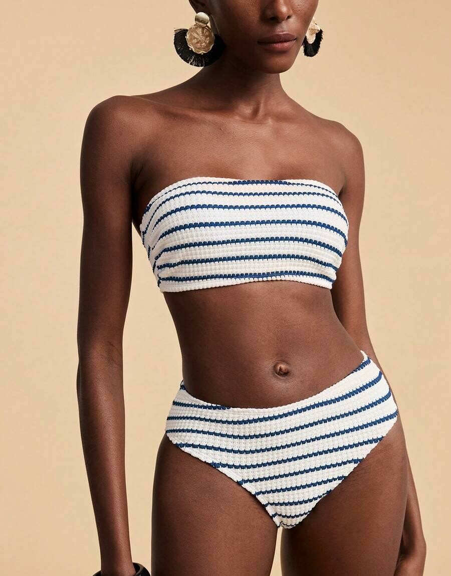 KOMPLET BIKINI WZÓR PASKI