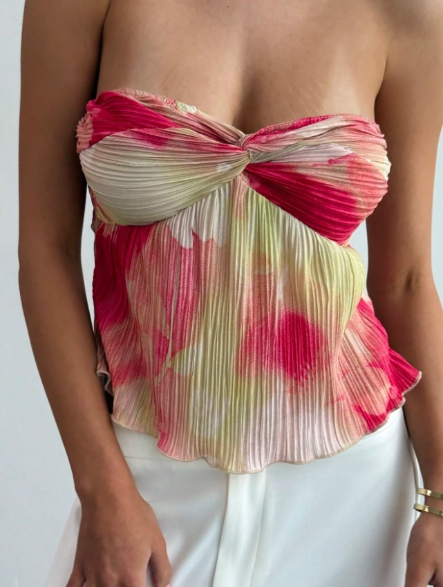 TOP ODKRYTE RAMIONA SPLOT PLISY TIE-DYE