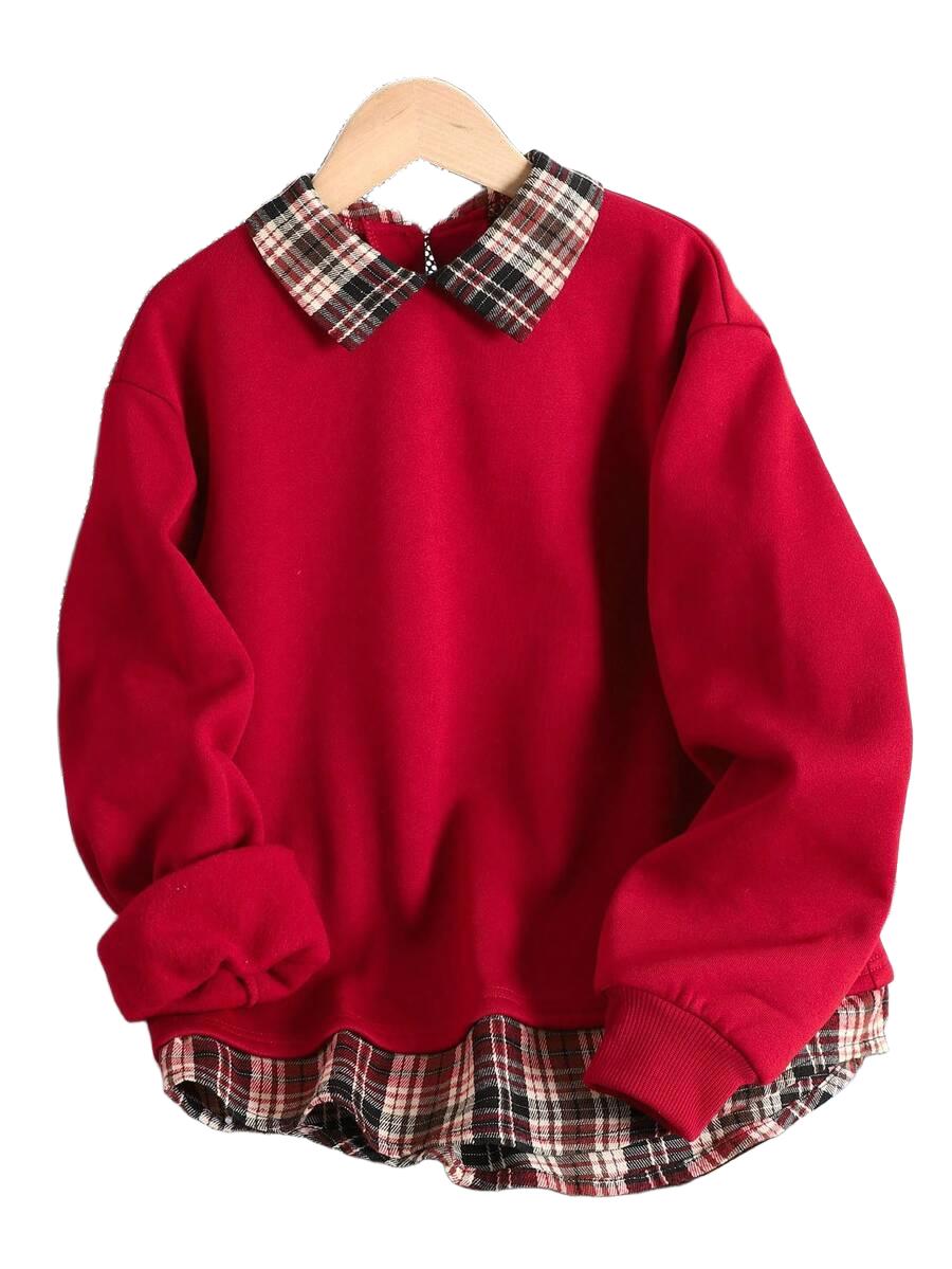 BLUZA DZIECIĘCA Z KOŁNIERZYKIEM