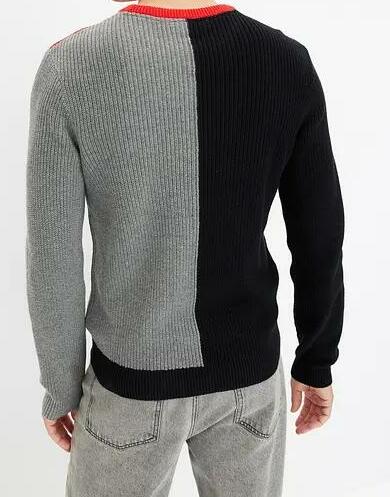 SWETER MĘSKI WIELOKOLOROWY