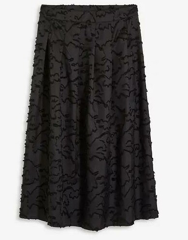 SPÓDNICA MIDI ROZKLOSZOWANA PLUS SIZE