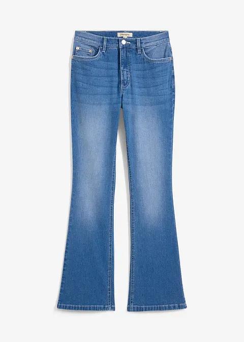 JEANSY DZWONY HIGH WAIST