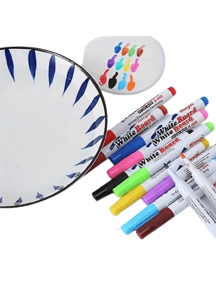 MARKERY DO RYSOWANIA NA WODZIE 12-PACK