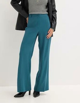 SPODNIE DAMSKIE DZWONY PLUS SIZE