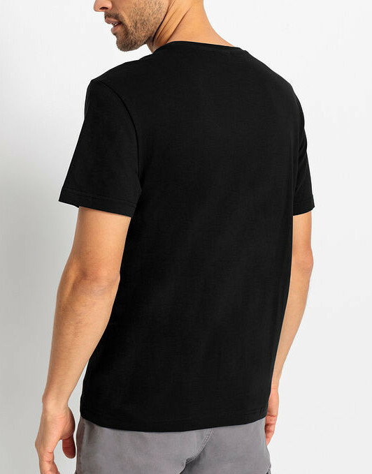 T-SHIRT CZARNY 2SZT