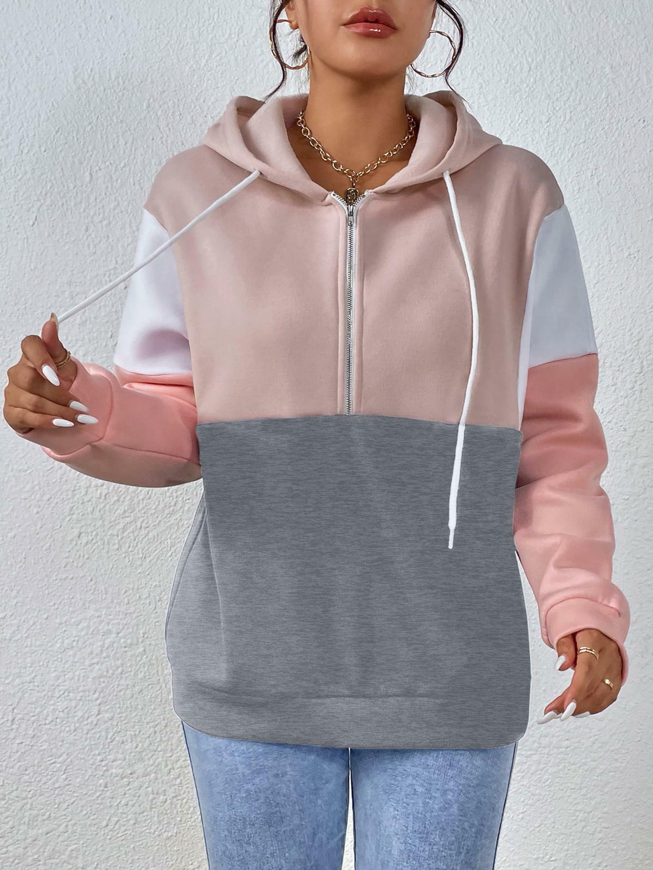 BLUZA Z KAPTUREM ZAMEK