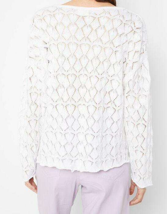 SWETER AŻUROWY DAMSKI