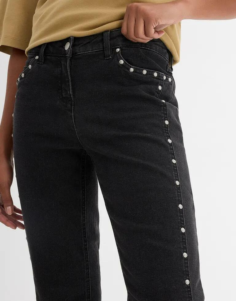 PROSTE JEANSY DAMSKIE