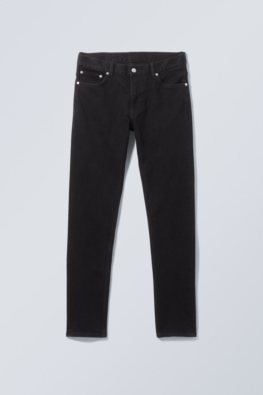 CZARNE SPODNIE SLIM JEANS