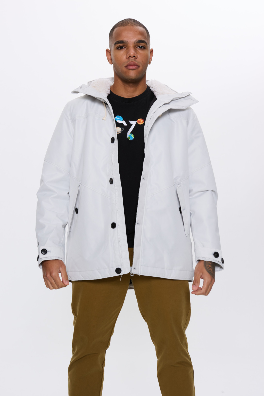 Kurtka parka kaptur 2500020-15015