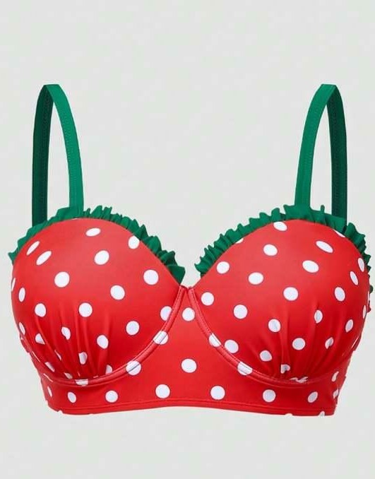 góra od bikini wzór 