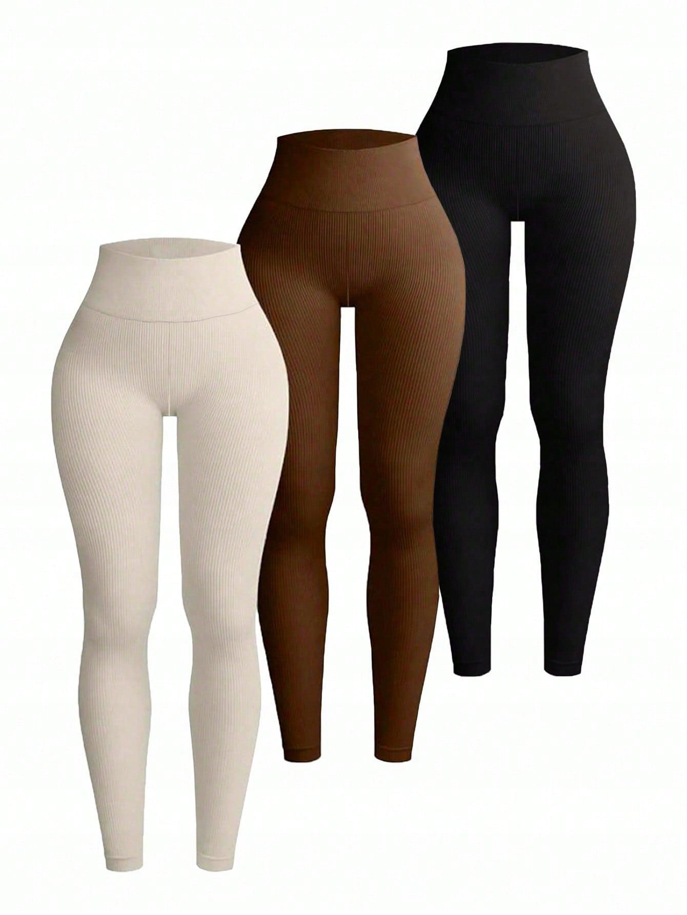 LEGGINSY PRĄŻKI 3-PAK