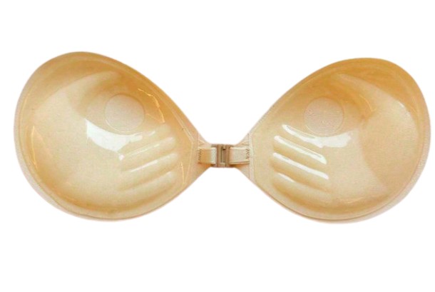 BEŻOWY BIUSTONOSZ SAMONOŚNY 2-PACK
