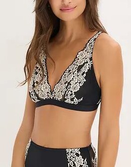 BIUSTONOSZ BRALETTE Z KORONKI