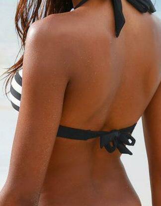 GÓRA OD BIKINI W PASKI